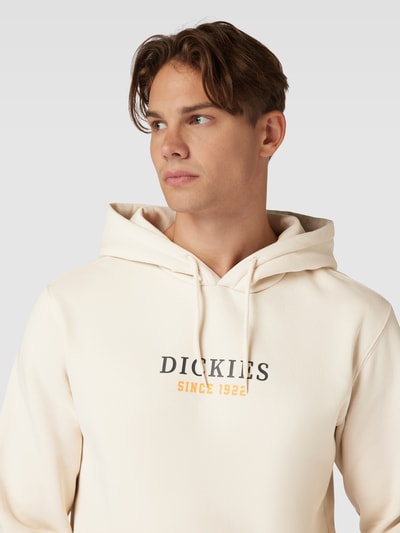 Dickies Hoodie mit Label-Print Modell 'PARK' Beige 3