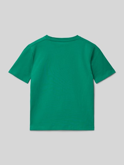 Calvin Klein Jeans Regular Fit T-Shirt aus reiner Baumwolle Gruen 3