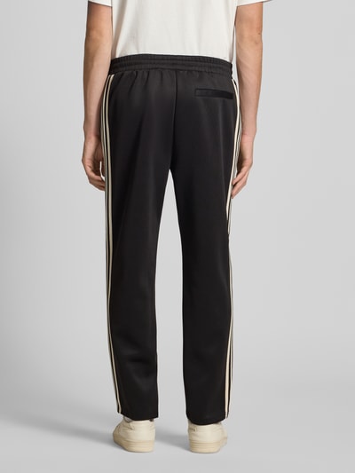 Only & Sons Regular Fit Sweatpants mit Kontraststreifen Modell 'RIBER' Black 5