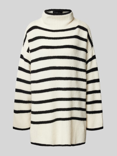 Copenhagen Muse Gebreide pullover met opstaande kraag, model 'BIANCA' Offwhite - 2