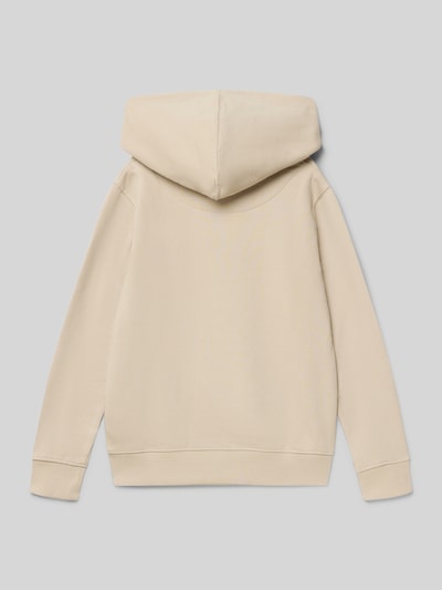 Produktfoto, Hoodie mit Label-Detail Modell 'ESTAR' von Jack & Jones aus Baumwoll-Mix, beige, gerade Passform, Kapuze, glatte Textur
