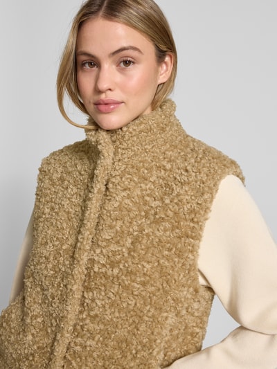 Brax Weste mit Teddyfell Modell 'STYLE.OSLO' Camel 3