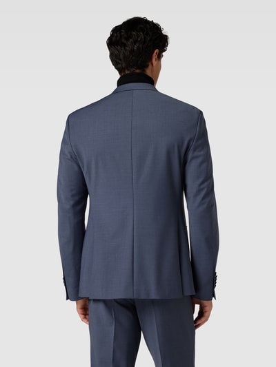 Drykorn Slim fit pak met geweven motief, model 'IRVING' Lichtblauw - 5