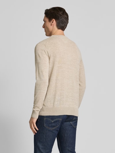 Tommy Hilfiger Gebreide pullover met ribboorden Beige - 5