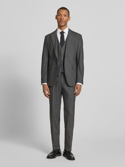 CINQUE Slim Fit Sakko mit Schurwoll-Anteil Modell 'Totti' Anthrazit 1