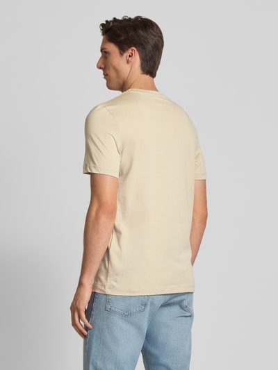 s.Oliver RED LABEL Regular Fit T-Shirt aus reiner Baumwolle Beige 5