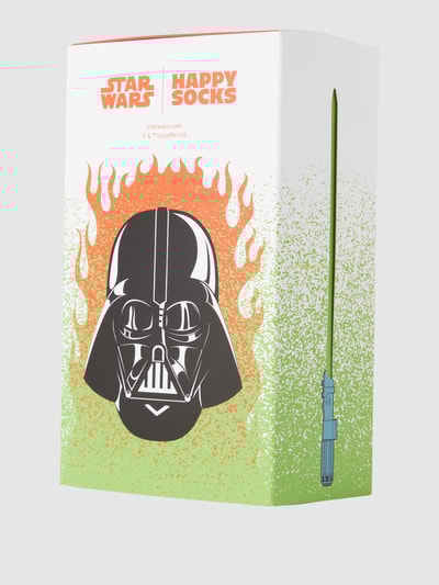 Happy Socks Sokken met motiefprint in een set van 3 paar, model 'Star Wars™' Zwart - 3