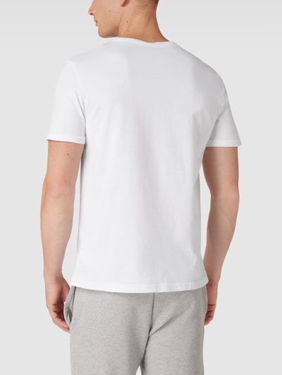 Tommy Hilfiger T-Shirt mit Label-Print Weiss 5