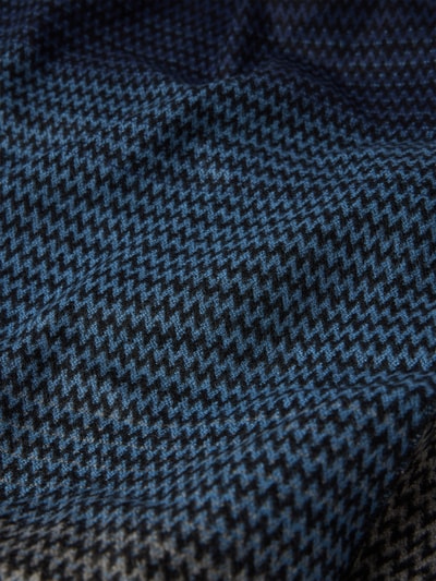 Christian Berg Men Schal mit Ausfransungen Marine 2