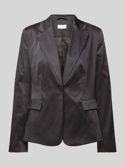 Milano Italy Regular fit blazer met reverskraag Zwart - 2