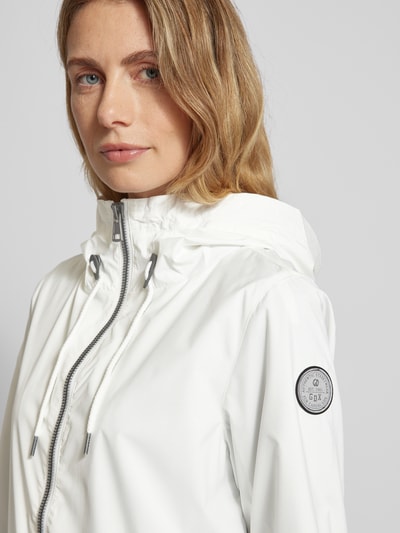 G.I.G.A. DX Lange jas met capuchon, model 'GS 34' Offwhite - 3