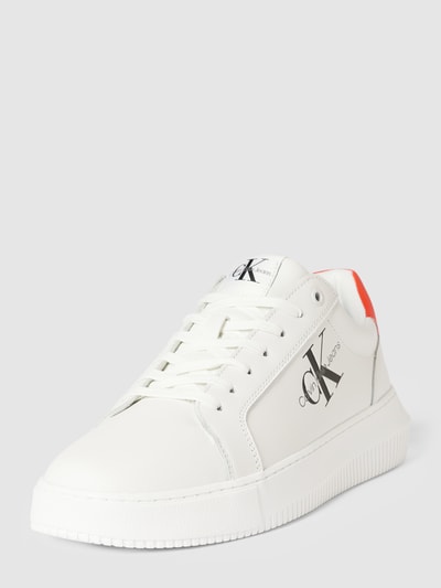 Calvin Klein Jeans Sneaker mit Label-Details Modell 'CHUNKY' Weiss 1