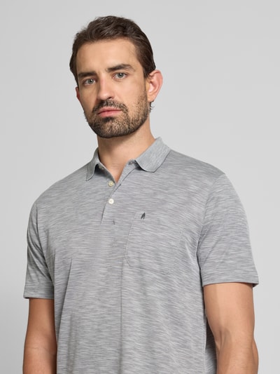 RAGMAN Poloshirt mit Label-Stitching Beige 3