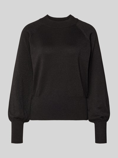 b.young Strickpullover aus Viskose-Mix Modell 'MOBBE' Black 2