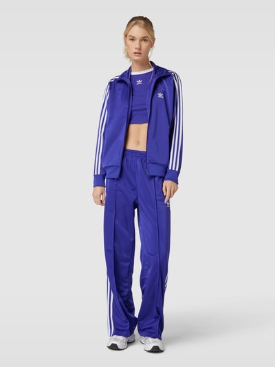 adidas Originals Sweatjacke mit Stehkragen Modell 'FIREBIRD' Lila 1