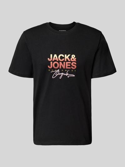 Jack & Jones T-Shirt mit Label-Print Black 2