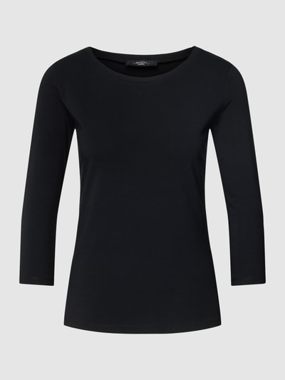 Weekend Max Mara Shirt met 3/4-mouwen, model 'MULTIA' Zwart - 2