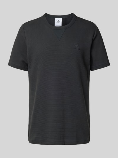 adidas Originals T-shirt met labelstitching Zwart - 2