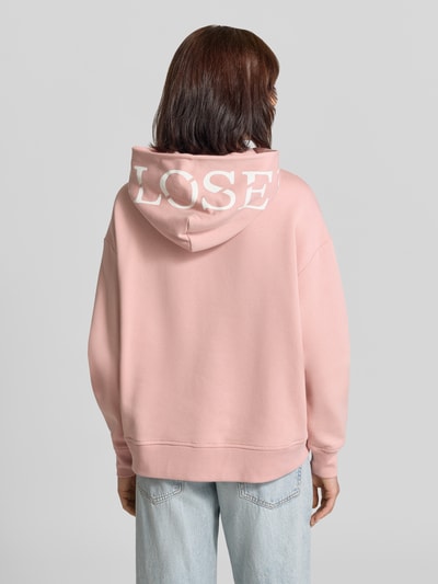 Closed Oversized Hoodie aus Baumwolle Rosa 5