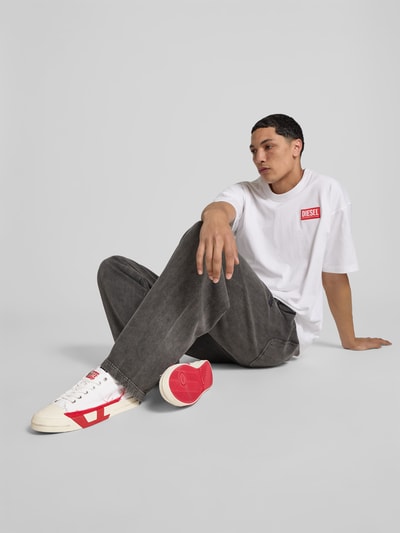 Diesel Schnürschuhe im Destroyed-Look Weiss 1