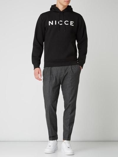 Nicce London Hoodie mit Logo Black 1