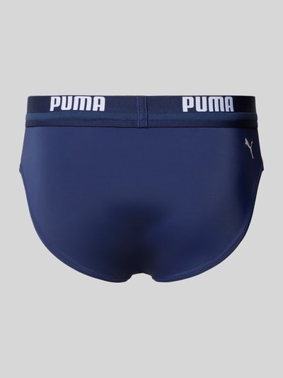 Puma Zwembroek met elastische band Marineblauw - 3