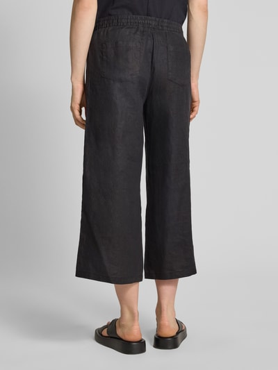Christian Berg Woman Wide Leg Stoffhose mit Tunnelzug Black 5