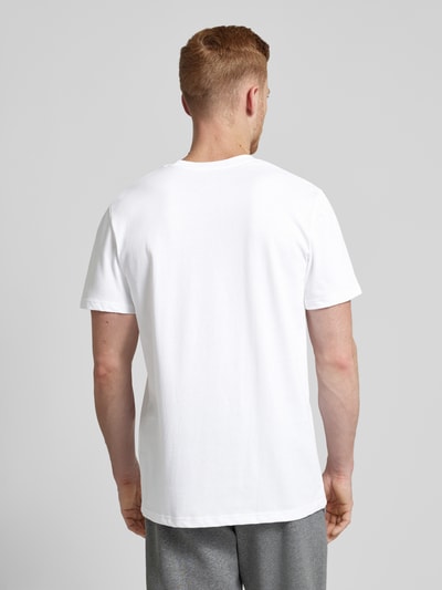 Under Armour T-shirt met labelstitching Wit - 5