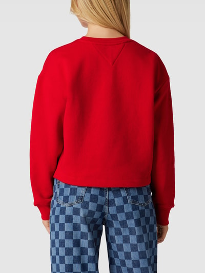 Tommy Jeans Sweatshirt met logoprint Rood - 5