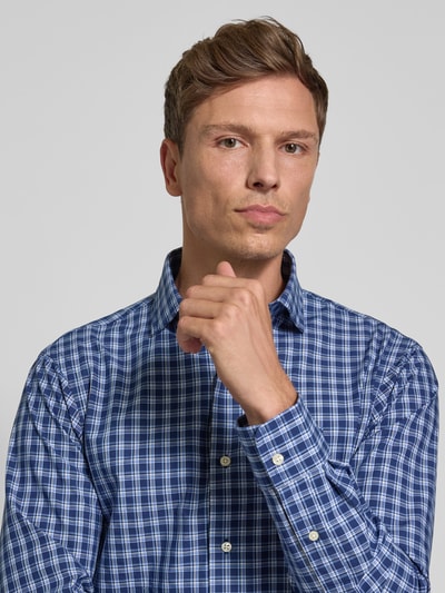 Polo Ralph Lauren Custom fit vrijetijdsoverhemd met kentkraag Marineblauw - 3