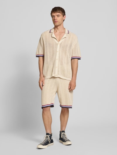 Review X MATW Review x MATW - Strickshorts mit Kordelzug Ecru 1