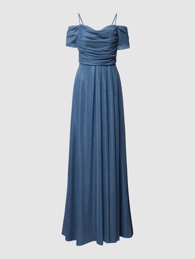 TROYDEN COLLECTION Abendkleid mit Raffungen Ocean 2