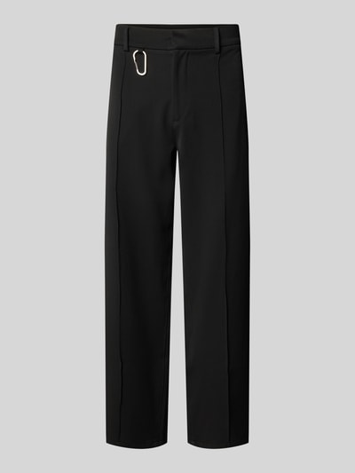 EIGHTYFIVE Stoffhose mit Nahtreißverschlusstaschen Black 2