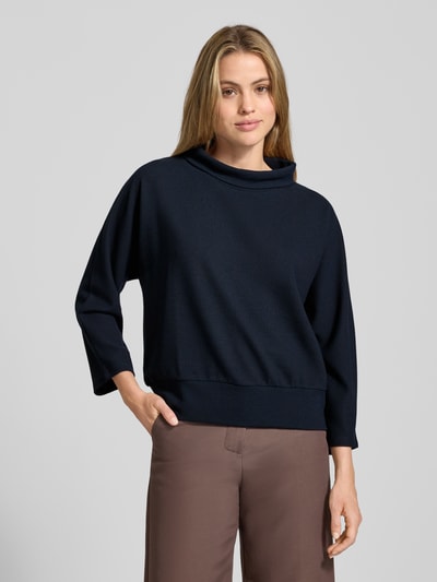 More & More Sweatshirt mit Stehkragen Marine 4