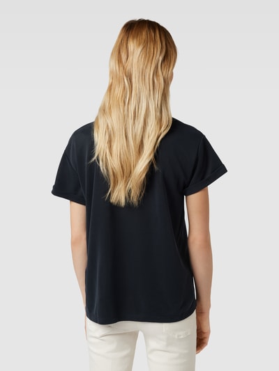 mbyM T-shirt z okrągłym dekoltem model ‘Amana’ Czarny 5