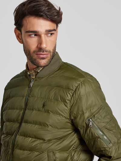 Polo Ralph Lauren Steppjacke mit Stehkragen Modell 'TERRA' Oliv 3