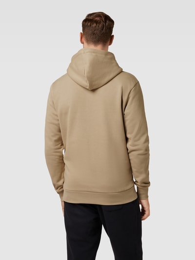 Gant Sweatjacke mit Label-Stitching Beige 5