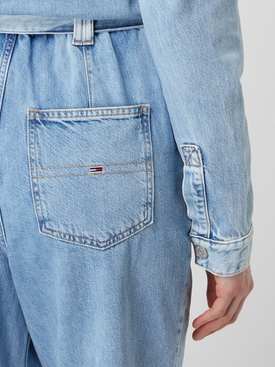 Tommy Jeans Kombinezon z denimu Jeansowy niebieski 3