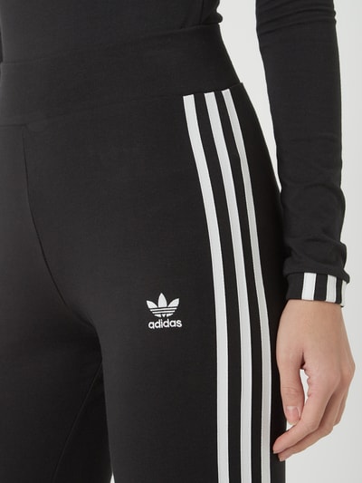 adidas Originals Leggings mit Logo-Streifen  Black 3