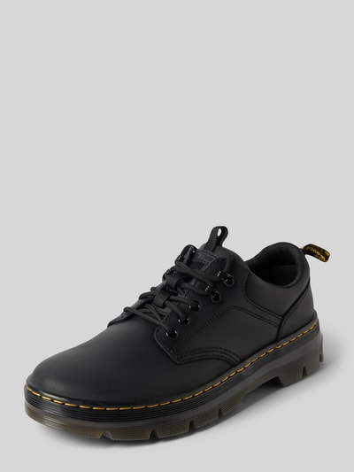 Dr. Martens Lederhalbschuhe mit Zugschlaufe Modell 'Reeder' Black 1