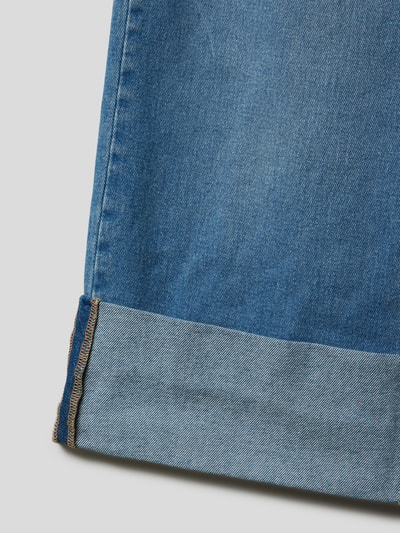 OVS Loose Fit Jeans mit fixierten Beinumschlägen Jeansblau 2