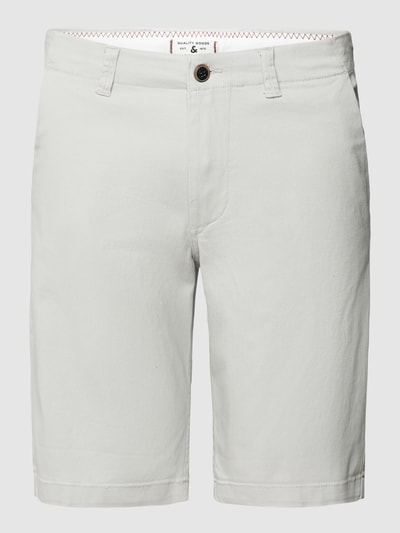 Jack & Jones Bermuda met Franse steekzakken, model 'DAVE' Lichtgrijs - 2