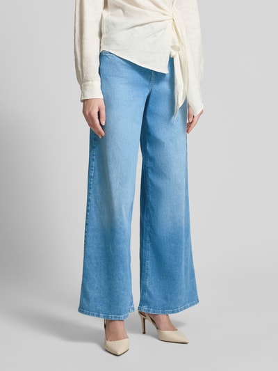 Angels Jeans met 5-pocketmodel, model 'LIVA' Lichtblauw - 4