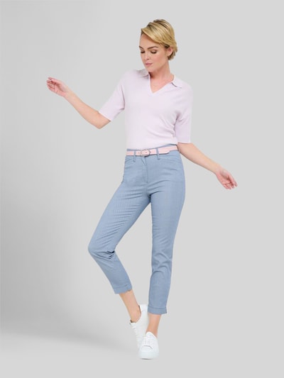 Raphaela By Brax Regular Fit Chino aus Baumwoll-Mix Modell 'LORELLA' Dunkelblau 1