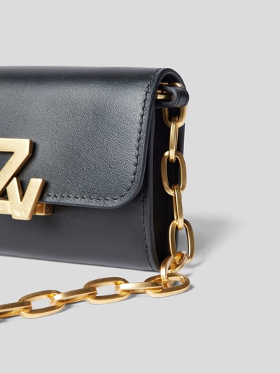 Zadig & Voltaire Micro Bag mit Label-Applikation Schwarz 3