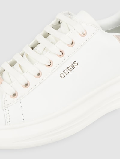 Guess Sneakers van leer, model 'Vibo' Wit - 2