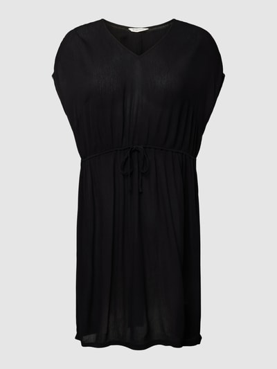 Tom Tailor Plus PLUS SIZE knielanges Kleid mit V-Ausschnitt Black 2