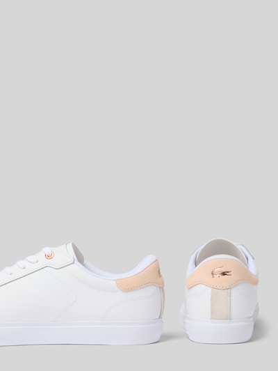 Lacoste Sneakers van echt rundleer Wit - 2