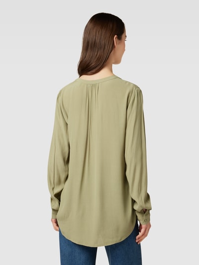 Esprit Blouse met tuniekkraag Kaki - 5