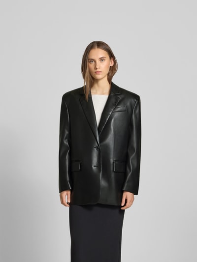 Stand Studio Blazer mit Reverskragen Black 4